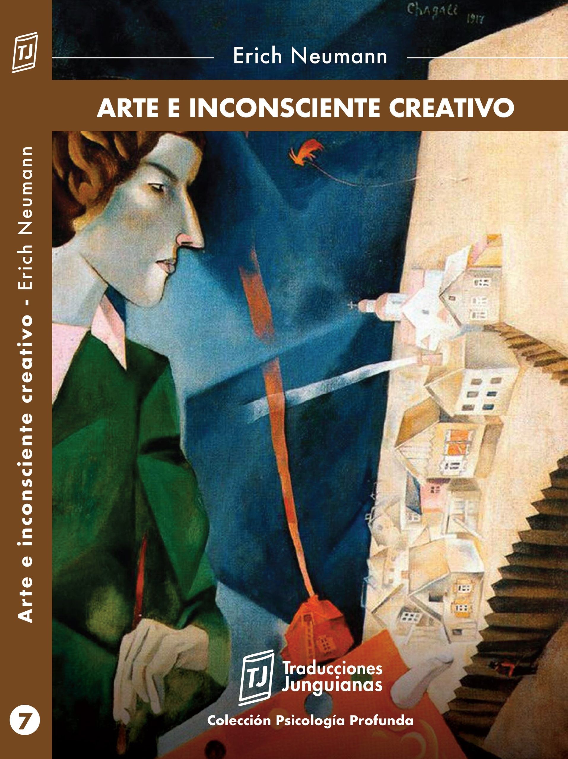 Portada del libro Arte e inconsciente creativo. de Erich Neumann.